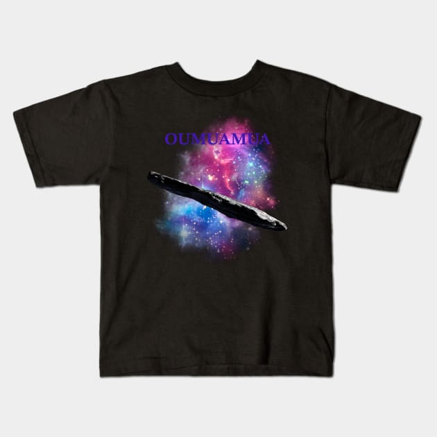 Oumuamua the first interstellar object Kids T-Shirt by nineshirts